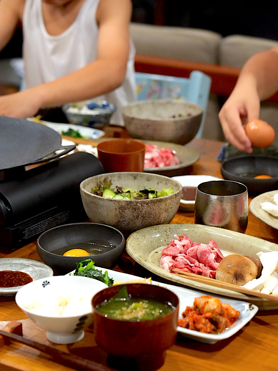 きのうの献立：おうち焼肉