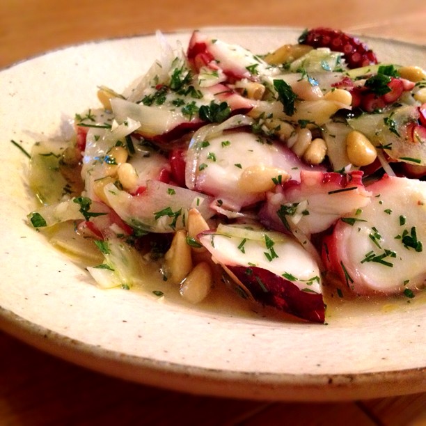 たこの香草サラダ